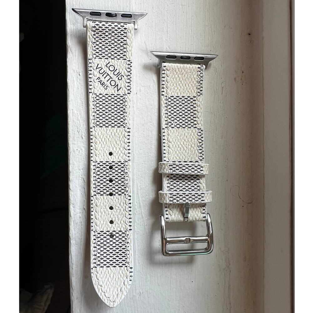 ReVuitton Damier Azur Watch Band for Apple Watch Ultra